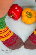 Skarpetki Rainbow Socks Tortilla Wrap 2 Pary