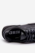 Sneakersy Męskie Skórzane BIG STAR NN174287 Czarne