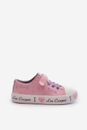 Trampki Dziewczęce Lee Cooper LCW-24-02-2160 Różowe