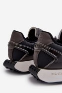 Buty Sportowe Sneakersy Męskie Memory Foam System Big Star NN174347 Czarne