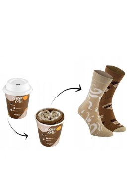 Skarpetki Rainbow Socks Caffe Latte 1 Para