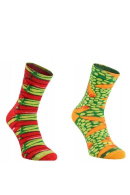 Skarpetki Rainbow Socks Warzywa W Słoiku Papryczki Chili Groszek Z Marchewką 2 Pary