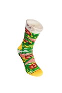 Skarpetki Rainbow Socks Pizza 4 Pary Włoska Hawajska Capricciosa